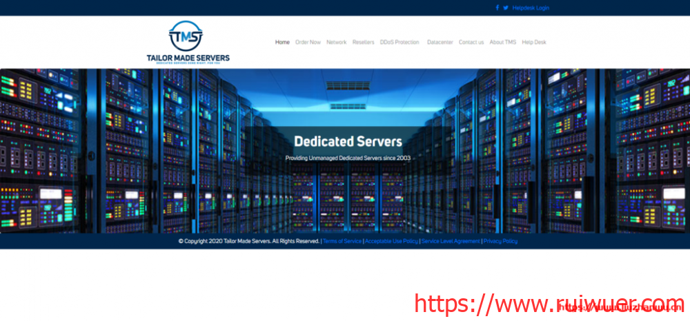 Tailor Made Servers：$50/月/i9-9900K/16GB内存/250GB NVMe硬盘/10TB流量/1Gbsp带宽/达拉斯-瑞吾尔
