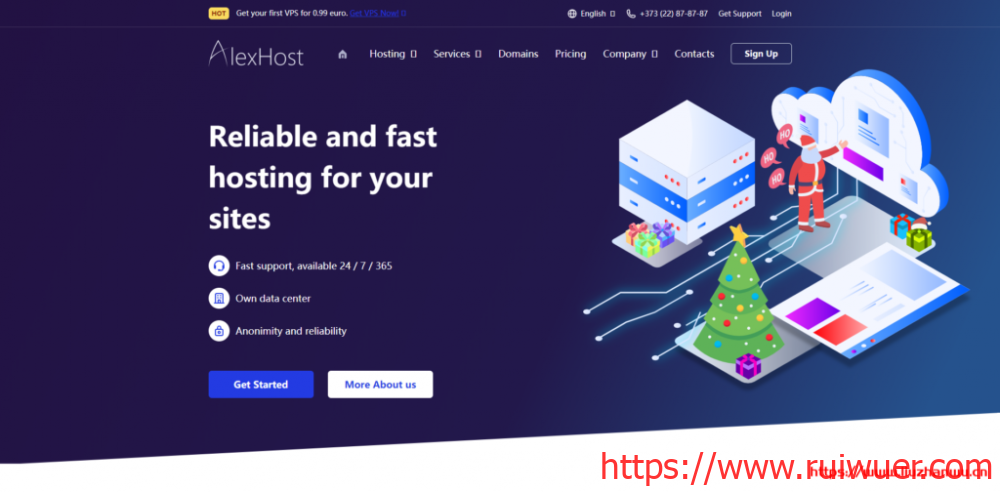 AlexHost:€26.4/月年/4GB内存/1TB硬盘/不限流量/1Gbps带宽/DDOS/无视版权/摩尔多瓦-瑞吾尔