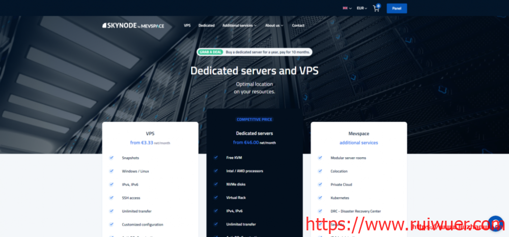 Skynode：$51/月/AMD Ryzen 5 2600/64G内存/2TB NVME硬盘/不限流量/1Gbps带宽/波兰-瑞吾尔