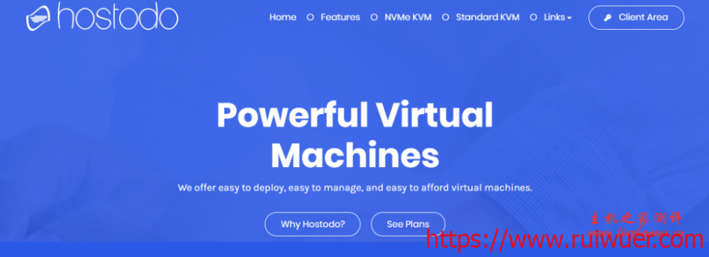 Hostodo便宜美国NVMe硬盘VPS,高IO读写,1G带宽,8.8元/月起,送DirectAdmin授权-瑞吾尔