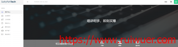 SaltyfishTech:$14.5/季/1GB内存/10GB SSD空间/500GB流量/20Mbps-100Mbps端口/KVM/费利蒙CN2 GIA