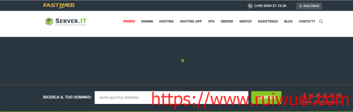 #便宜#Server.IT:1核/2G/20G SSD/不限流量/100Mbps/意大利/季付€2.97-瑞吾尔