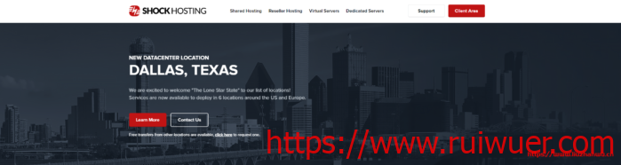 ShockHosting:大硬盘KVM月付5美元起,可选6个机房,支持支付宝-瑞吾尔