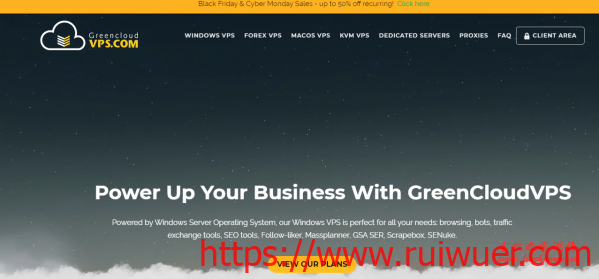 GreenCloudVPS:大硬盘VPS年付30美元,500GB硬盘,三个机房可选-瑞吾尔