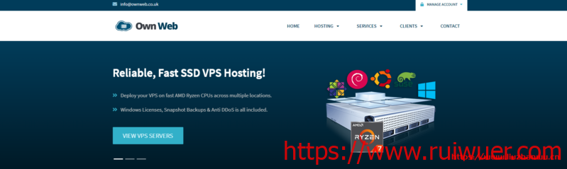 GetWebHosting:£17.99/年/Ryzen/1GB内存/16GB NVMe空间/不限流量/1Gbps端口/DDOS/KVM/法国/英国/德国等-瑞吾尔