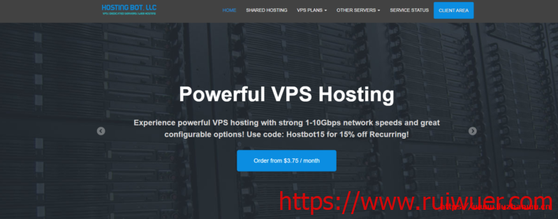 Hositng Bot:$20/年/2核/512MB内存/20GB SSD空间/500GB流量/1Gbps端口/KVM/洛杉矶QN-瑞吾尔