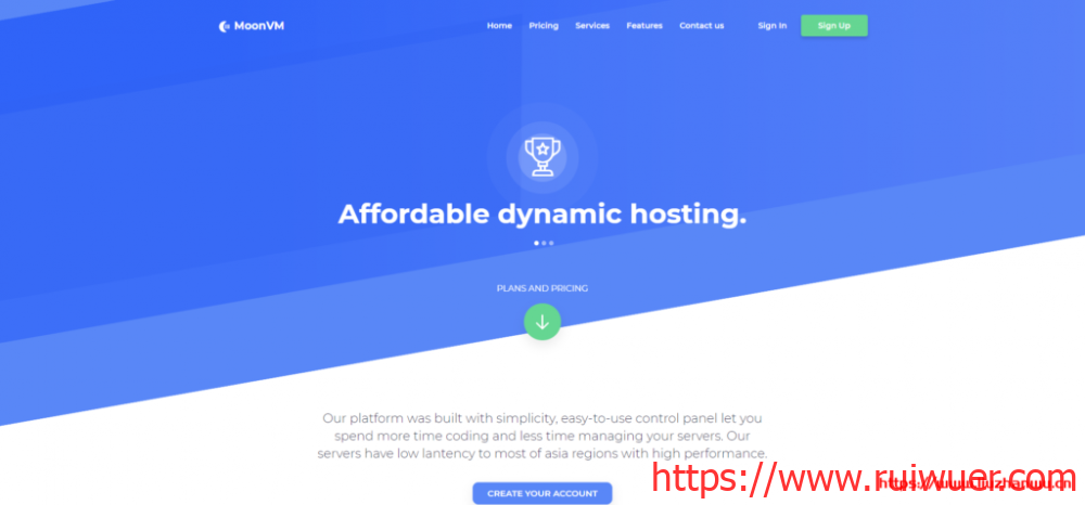 MoonVM:双11优惠,主营台湾KVM VPS,动态IP,自动更换IP-瑞吾尔