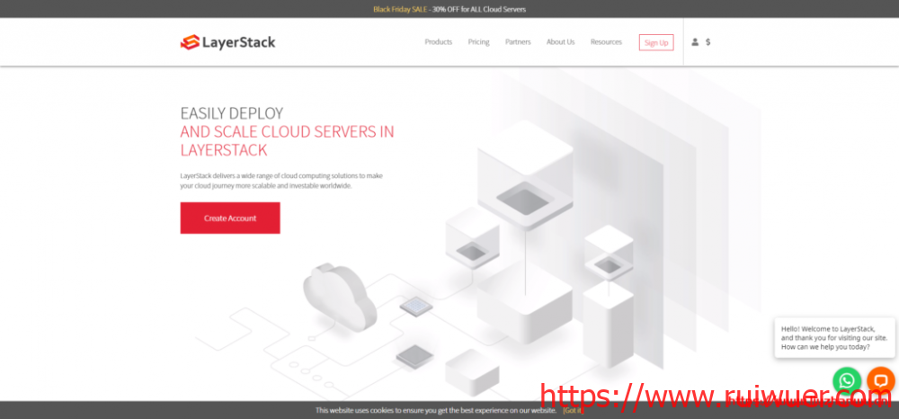 【黑五】LayerStack:VPS 7折优惠,可选香港(有CN2)、日本、新加坡、洛杉矶等-瑞吾尔