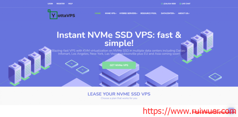 yottavps:$4.95/月,支持Windows,2G内存/2核/20gNVMe/5T流量,洛杉矶等6个机房,免费DDoS防御-瑞吾尔