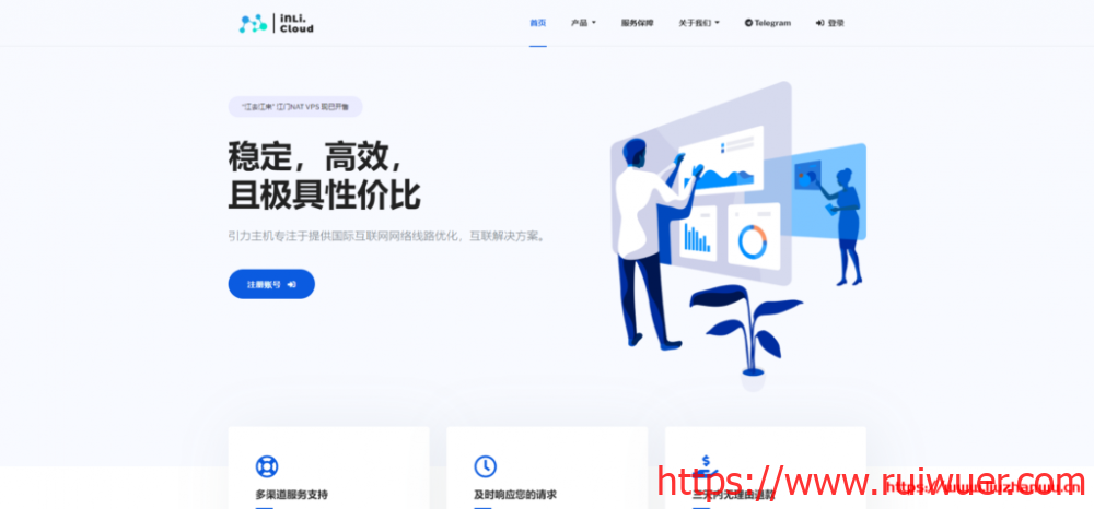引力主机:跨年盛典全场8.8折_国内大带宽NAT VPS_移动/联通200Mbps中转VPS服务器-瑞吾尔