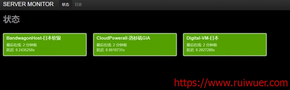 PHP Server Monitor:在线服务器监控,支持ping、端口、自定义字符等-瑞吾尔