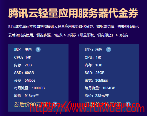 宝塔面板发放腾讯云轻量应用服务器代金券的活动没了怎么办?-瑞吾尔