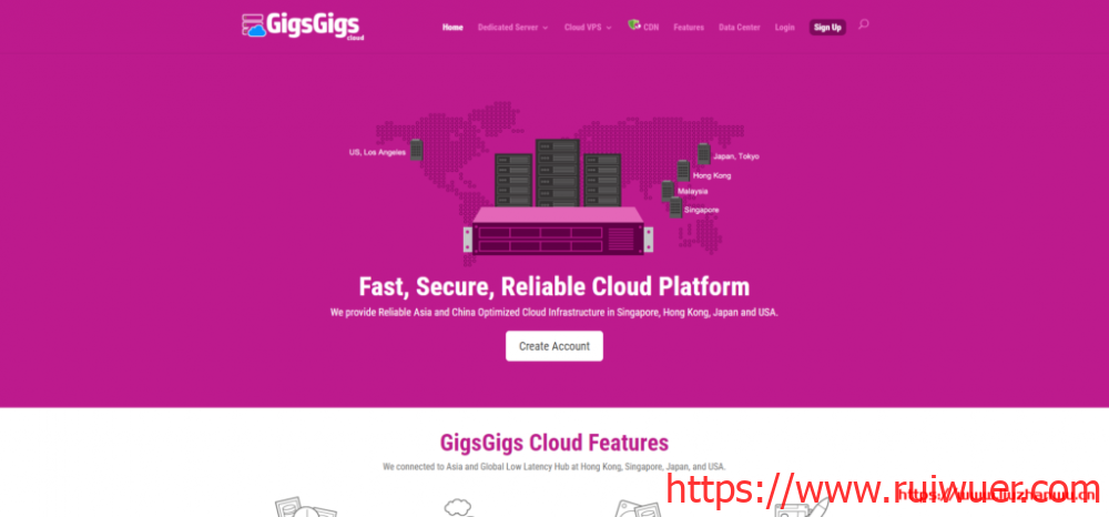 GigsGigsCloud：$12/月/512MB内存/20GB SSD空间/1TB流量/1Gbps端口/洛杉矶GIA/联通9929-瑞吾尔