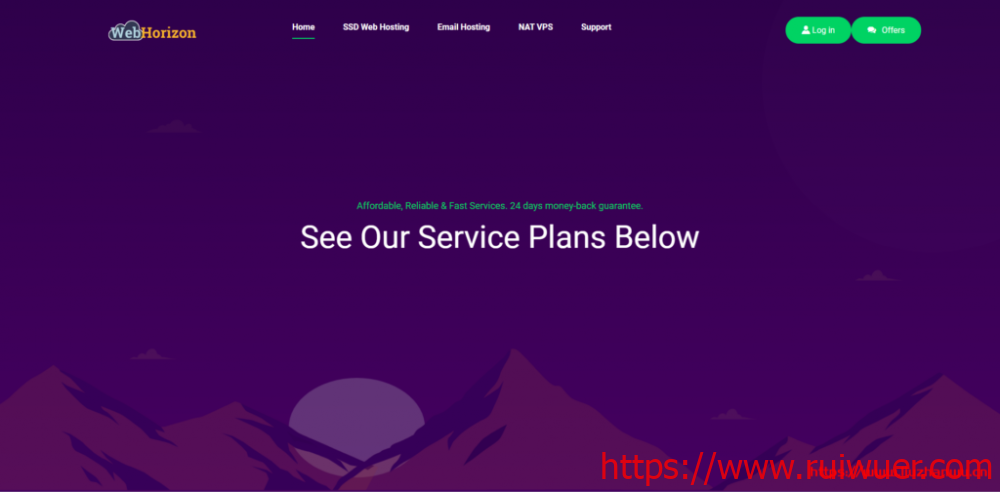 WebHorizon:新加坡、日本、洛杉矶、德国、波兰等VPS、虚拟主机等,全场优惠-瑞吾尔