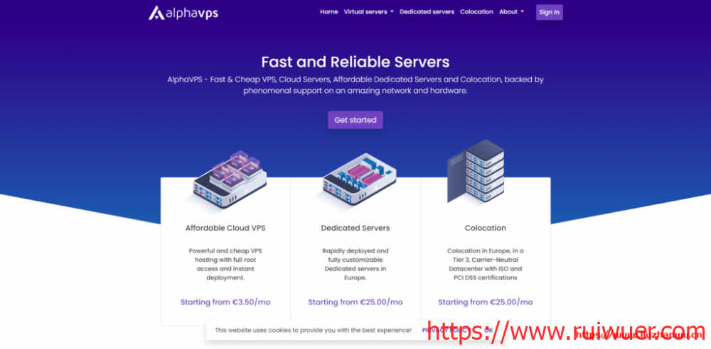 #高性能#AlphaVPS:1核AMD/2G/10G NVMe/1T/1Gbps/KVM/德国/月付€3.99-瑞吾尔