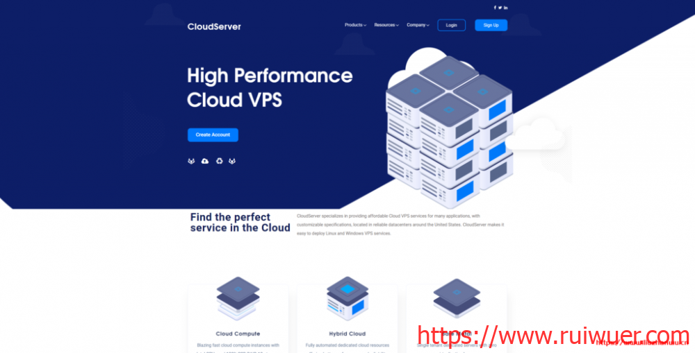 CloudServer:$4.5/月/2核/5GB内存/40GB SSD空间/5TB流量/1Gbps端口/KVM/洛杉矶/芝加哥/纽约-瑞吾尔