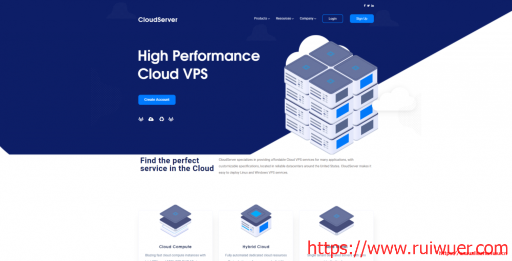 CloudServer：$4.5/月/2核/5GB内存/40GB SSD空间/5TB流量/1Gbps端口/KVM/洛杉矶/芝加哥/纽约-瑞吾尔