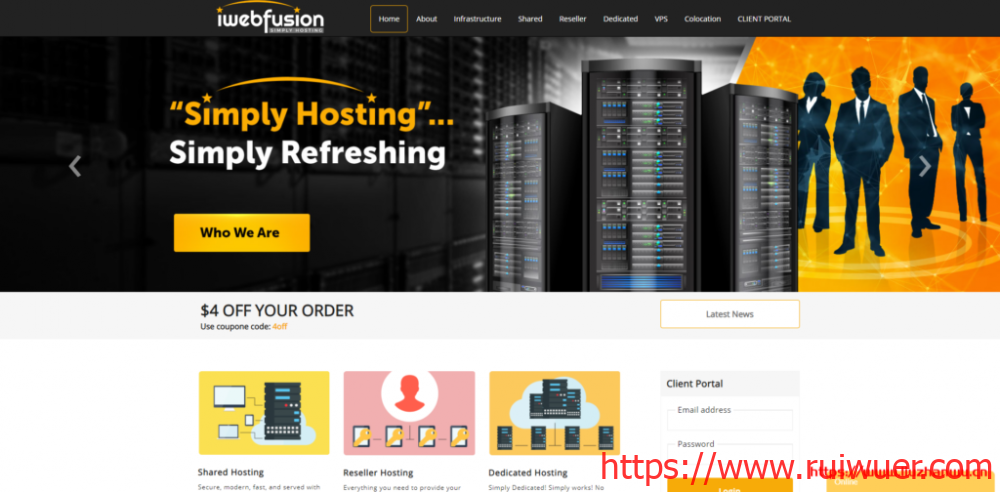 iWebFusion:独立服务器月付57美元起/5个机房可选,10Gbps服务器月付149美元起-瑞吾尔