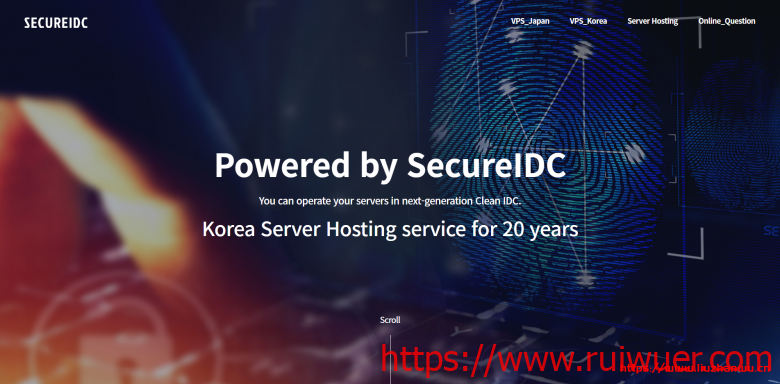 SecureIDC：日本VPS/软银线路/1核/1G内存/100 GB SSD/1Gbps端口月流量500GB/$19/月-瑞吾尔