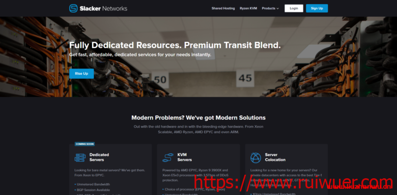 Slacker Networks：[email protected] Ryzen 9 3900X/1GB内存/10GB NVMe空间/不限流量/5Gbps端口/KVM/加拿大-瑞吾尔