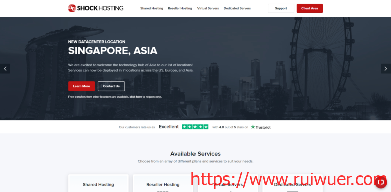 Shockhosting:日本东京机房上线,送中国用户10刀余额,2核/2G套餐月付$9.9-瑞吾尔