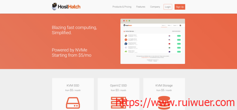 hosthatch:大硬盘VPS,$20/年,1核/512M内存/500G HDD/2T月流量,支付两年,获双倍RAM和流量-瑞吾尔