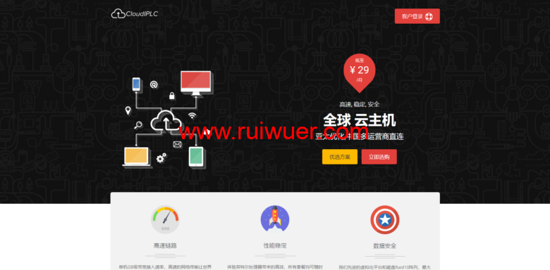 CloudIPLC:中秋秒杀活动,有沪日IPLC、泉州CN2等KVM VPS,最低半年付900元-瑞吾尔