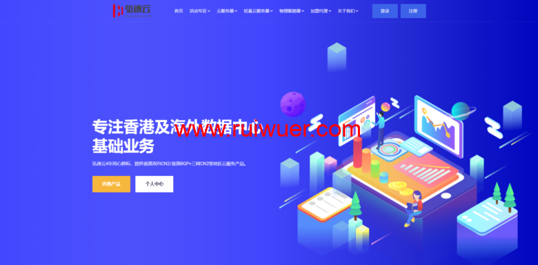 弘速科技:国庆优惠专场,香港沙田大带宽云服务器2H2G20M带宽1T流量仅需388元/年-瑞吾尔