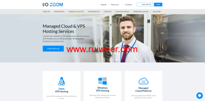 ioZoom:美国/欧盟Linux vps 8美元/月,Windows vps 10美元/月起,支持支付宝-瑞吾尔