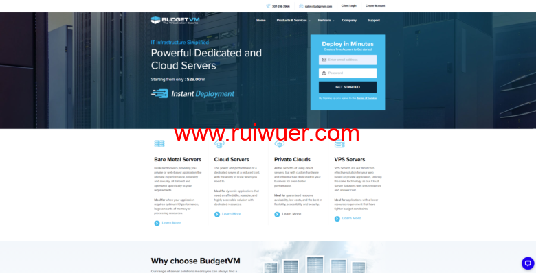 BudgetVM：$29/月-4GB/200GB/100Mbps不限流量/高防/洛杉矶&日本等机房-瑞吾尔