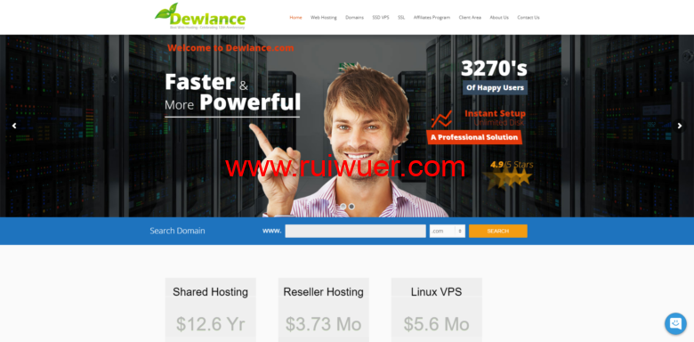 Dewlance:加拿大vps,2核/1GB内存/20GB SSD硬盘/1TB流量/500Mbps端口,$25/年-瑞吾尔