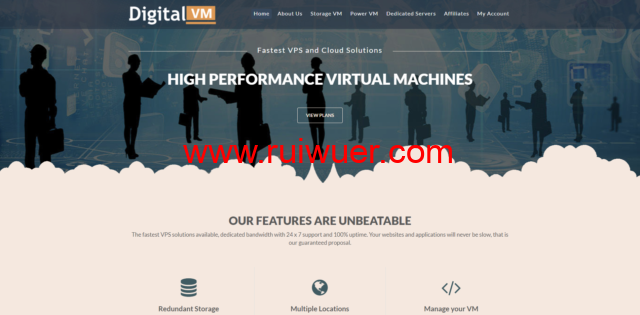 Digital-VM:全球8大机房可选,1-10Gbps超大带宽,不限流量,VPS低至$4/月,日本服务器$80/月起-瑞吾尔