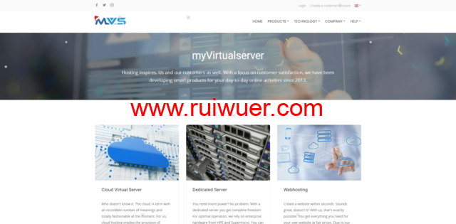 myvirtualserver:德国vps,1核@AMD EPYC™/2GB内存/20GB NVMe硬盘/2TB流量/250Mbps-1Gbps端口,€2.5/月-瑞吾尔