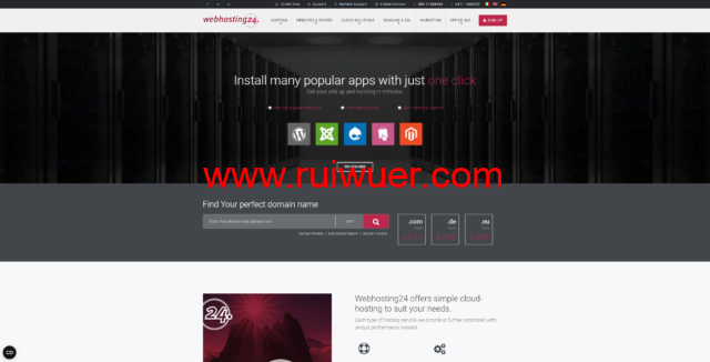 Webhosting24:日本vps/新加坡vps,1核@AMD Ryzen 3900/512MB内存/7GB NVMe硬盘/250GB流量/1Gbps端口,€15/年-瑞吾尔