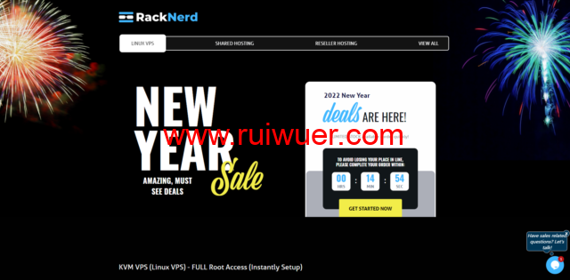 RackNerd:新年促销,美国便宜vps,1核/512M内存/10G硬盘/1TB流量/1Gbps端口,年付9.89美元起-瑞吾尔