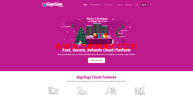 GigsGigsCloud:春节促销,全场VPS 8.5循环促销,可选美国cn2 gia/美国高防/10G cmi/日本软银等-瑞吾尔