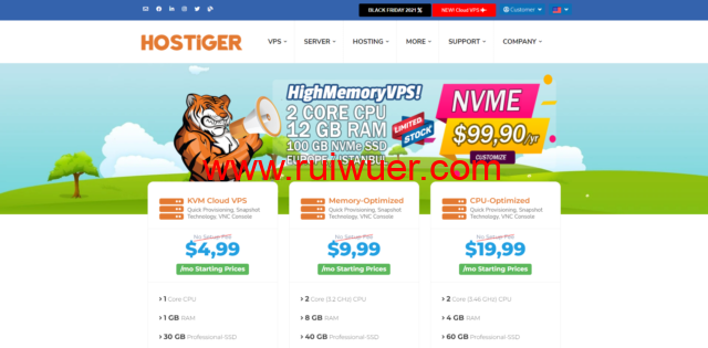 hostiger:土耳其便宜VPS,2核/12G内存/100G Nvme SSD/300M带宽/1T流量,$99,90/年-瑞吾尔