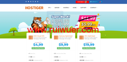hostiger:土耳其便宜vps,4核/8G内存/100G SSD硬盘/5TB流量/300M带宽,$5,99/月起-瑞吾尔