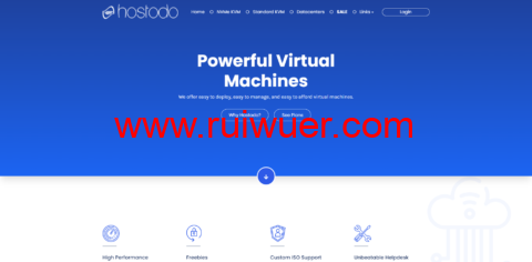 Hostodo:美国NVMe硬盘vps,1核512M内存/8G硬盘/3TB流量/1Gbps带宽,年付19.99美元起,可选拉斯维加斯/迈阿密/斯波坎-瑞吾尔