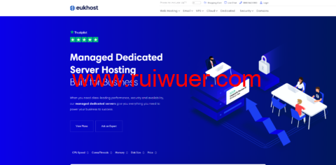 eukhost:英国VPS,2核/2G内存/20G SSD/不限流量/1Gbps带宽, £12.99/月-瑞吾尔