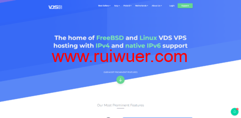vds6:意大利vps,1核/512M内存/10G硬盘/1TB流量/1Gbps带宽,$7.99/季,另有保加利亚/乌克兰/荷兰/波兰机房可选-瑞吾尔