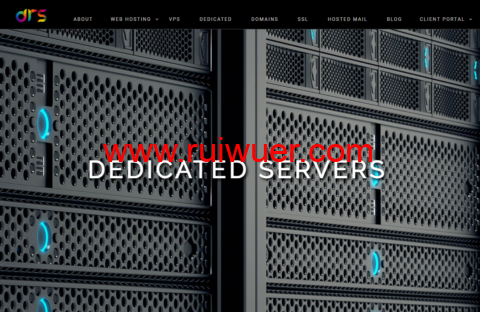 drServer:美国便宜服务器,英特尔Atom™ C2750-8核/8G内存/240G SSD硬盘/不限流量/100Mbps带宽,$12/月起-瑞吾尔