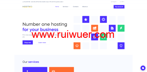 HOSTIKO：首月5折，1核@AMD Ryzen 5950X/1GB内存/20GB NVMe硬盘/不限流量/200Mbps端口，$2.67元/月，可选德国/乌克兰机房-瑞吾尔