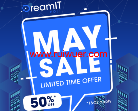 DreamHost:首购虚拟主机、Email、vps云服务器、CDN等5折优惠,月付低至$2.47-瑞吾尔
