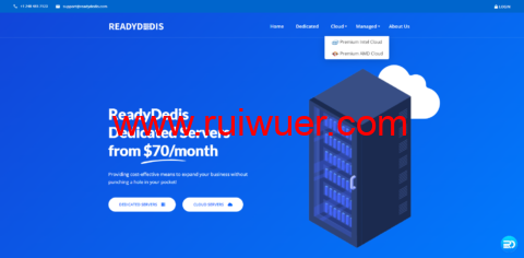 ReadyDedis:全场8折促销,AMD VPS,1核/1G内存/25GB SSD硬盘/不限流量/1Gbps带宽,3.2美元/月起,可选美国/印度/荷兰/新加坡机房-瑞吾尔