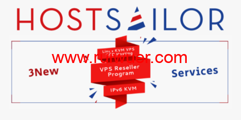 HostSailor:新上美国VPS/荷兰IPv6系列VPS,多IP分销VPS,可自己开VPS,月付$1.99起-瑞吾尔