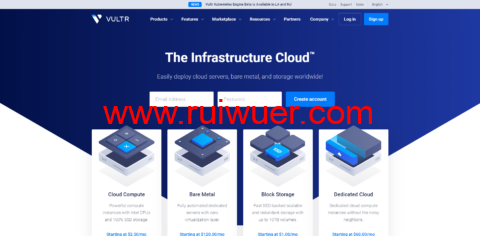 Vultr:Kubernetes Engine 已全面上市,一键创建 Kubernetes 集群-瑞吾尔