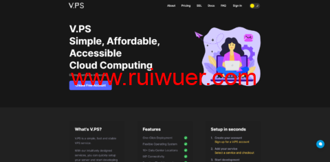 V.PS:澳大利亚vps,联通as9929线路,2核/1GB内存/20GB SSD硬盘/1TB流量/1Gbps带宽,€4.76/月起-瑞吾尔