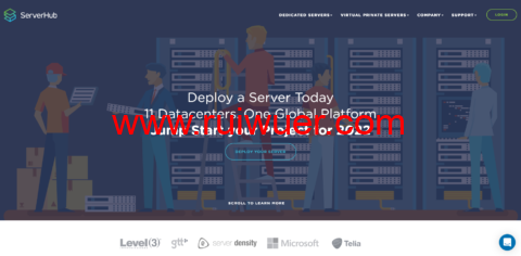 ServerHub:美国GPU显卡独立服务器/物理服务器,可选美国/德国/荷兰等机房,2*E5-2637v2/64G,最高40Gbps超大带宽,月付449美元起-瑞吾尔