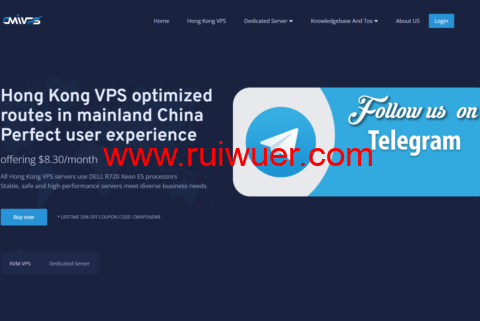 #2022年6月促销#CMIVPS:VPS主机限量年付5折,月付8折,香港独服月付$140美元起,美国站群服务器月付$245美元-瑞吾尔